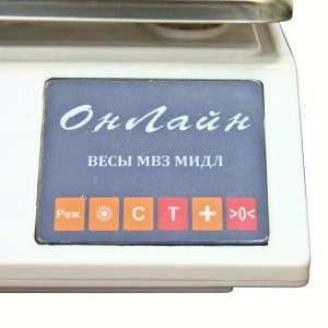 Весы МТ 30 ВДА (5/10; 230х330) "Онлайн" RS232/USB у авто фото