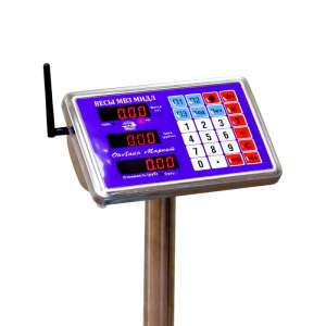 Весы МП 150 МДА Ф-3 (20/50; 450х600; нерж.) "Онлайн Маркет " RS232/USB/Bt фото