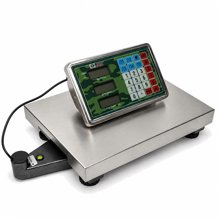 Весы МП 300 МЖА Ф-3(20/50; 400х500; нерж.) 
