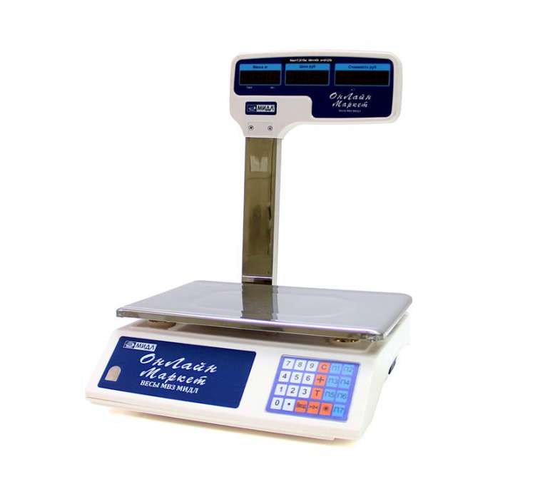 Весы МТ 6 МГДА (1/2; 230х330) "Онлайн Маркет" RS232/USB/Wi-Fi (у) фото
